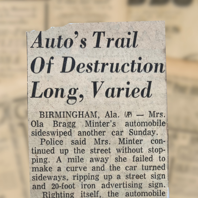 Auto’s Trail of Destruction Long, Varied